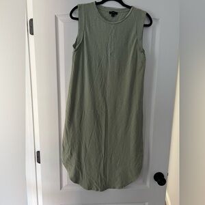 J. Crew Light Green mid length dress